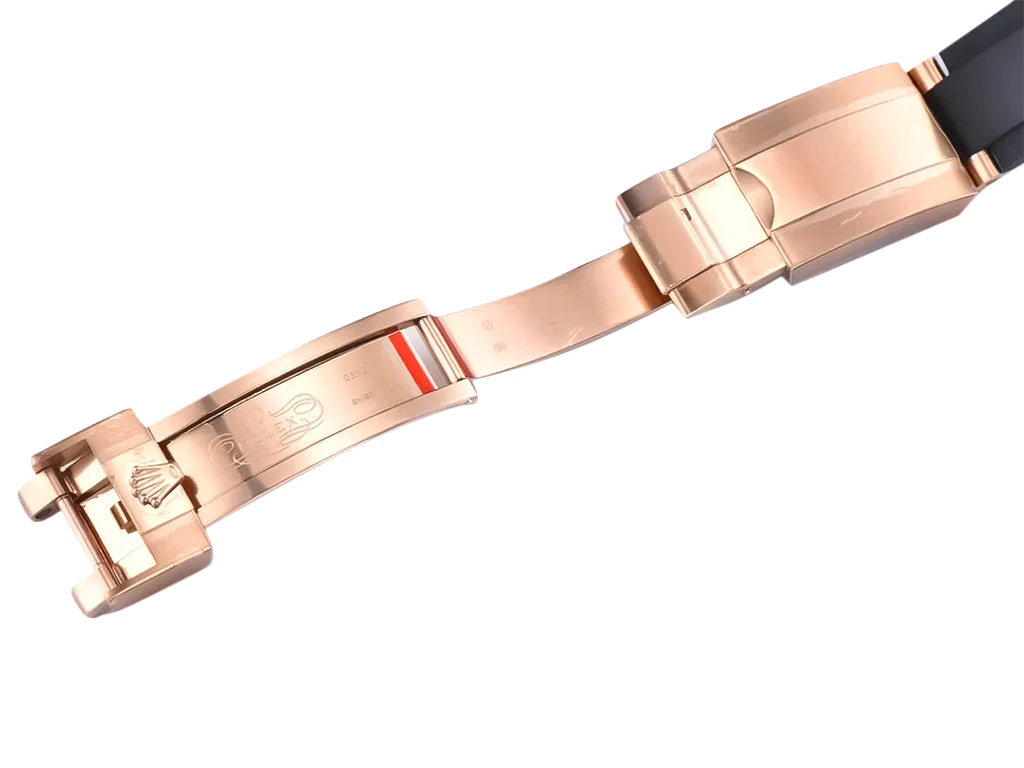 Cosmograph Daytona Rose Gold Oysterflex with Chocolate Dial and Arabic Numerals