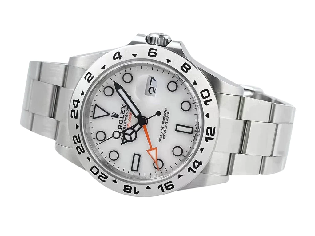 Explorer II Stainless Steel 'Polar' with White Dial (42mm)