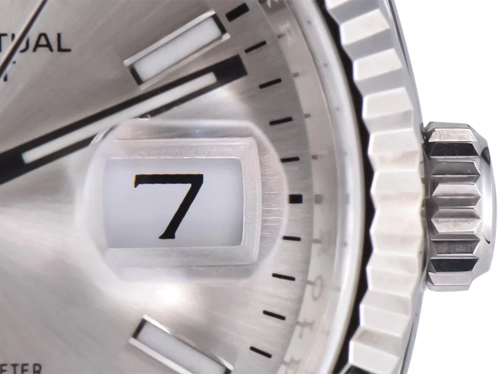 Datejust 36 Stainless Steel on Jubilee with Silver Dial and Fluted Bezel