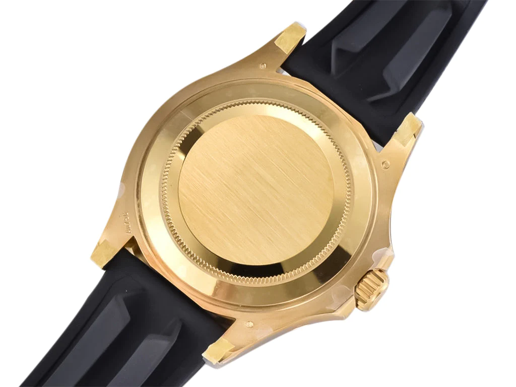 Yacht-Master Yellow Gold on Oysterflex with Black Dial (42mm)