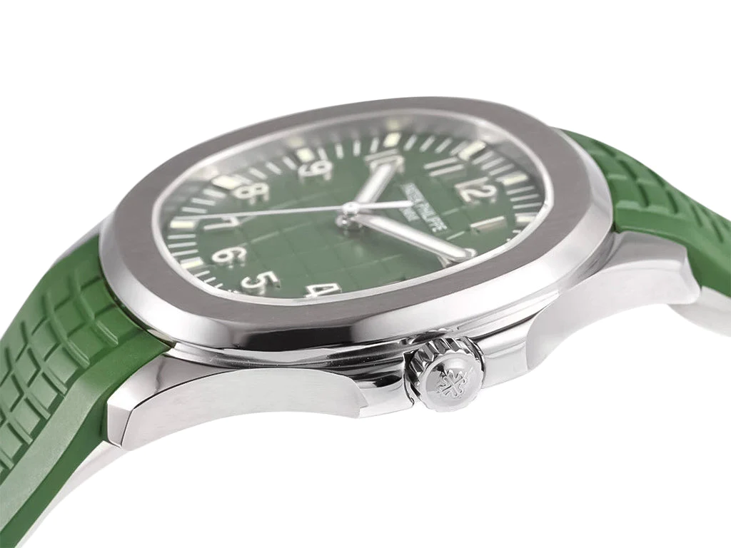 Aquanaut Stainless Steel 'Jumbo' with Green Dial (42mm)