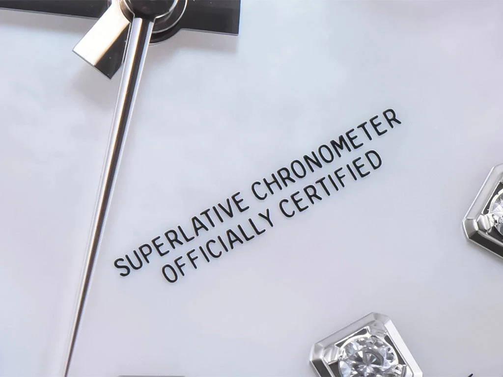 Datejust 36 Stainless Steel on Jubilee with Diamond Mother of Pearl Dial and Fluted Bezel