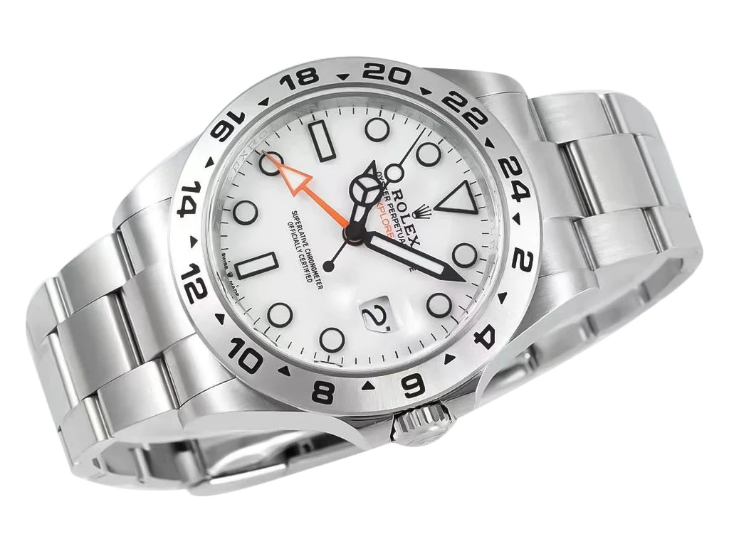 Explorer II Stainless Steel 'Polar' with White Dial (42mm)