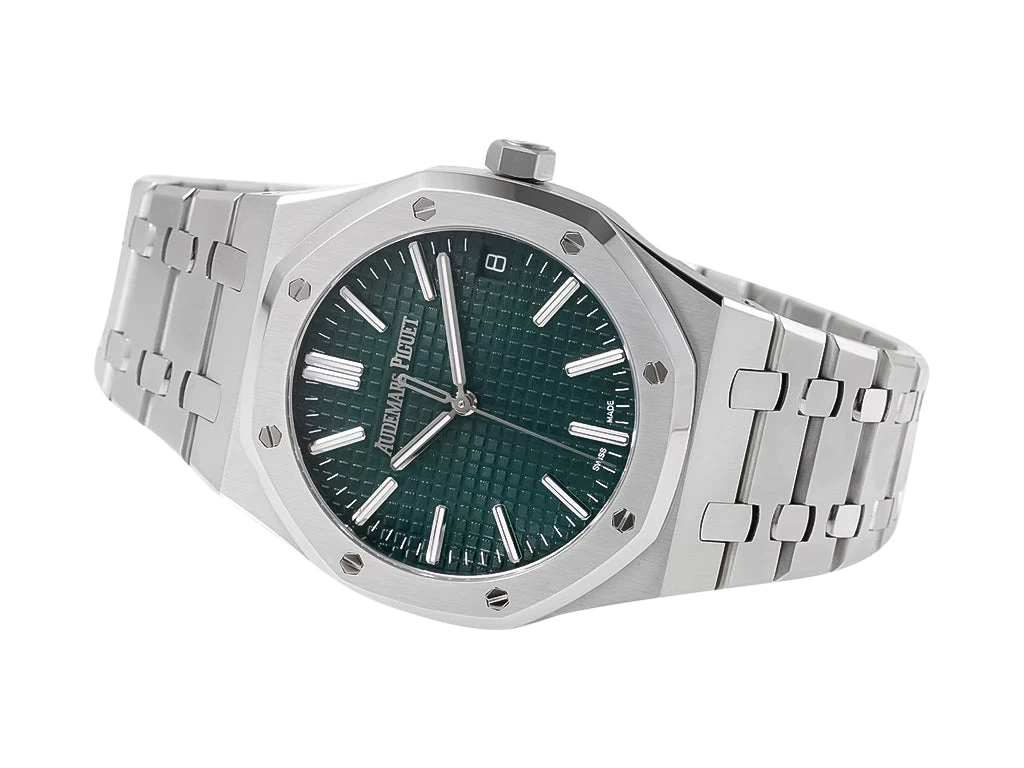 Royal Oak Stainless Steel '50th Anniversary' with Green Dial (41mm)