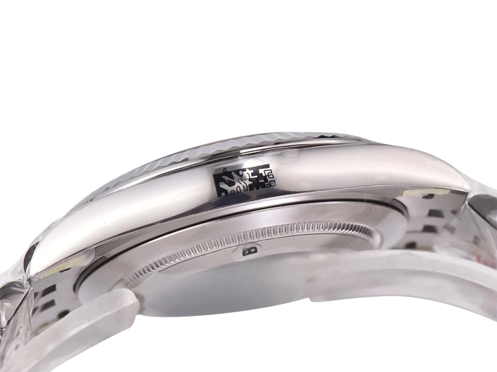 Datejust 41 Stainless Steel 'Wimbledon' on Jubilee with Fluted Bezel