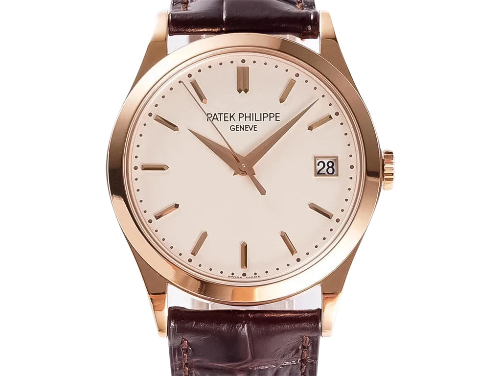 Calatrava Rose Gold with Ivory Dial (38mm)
