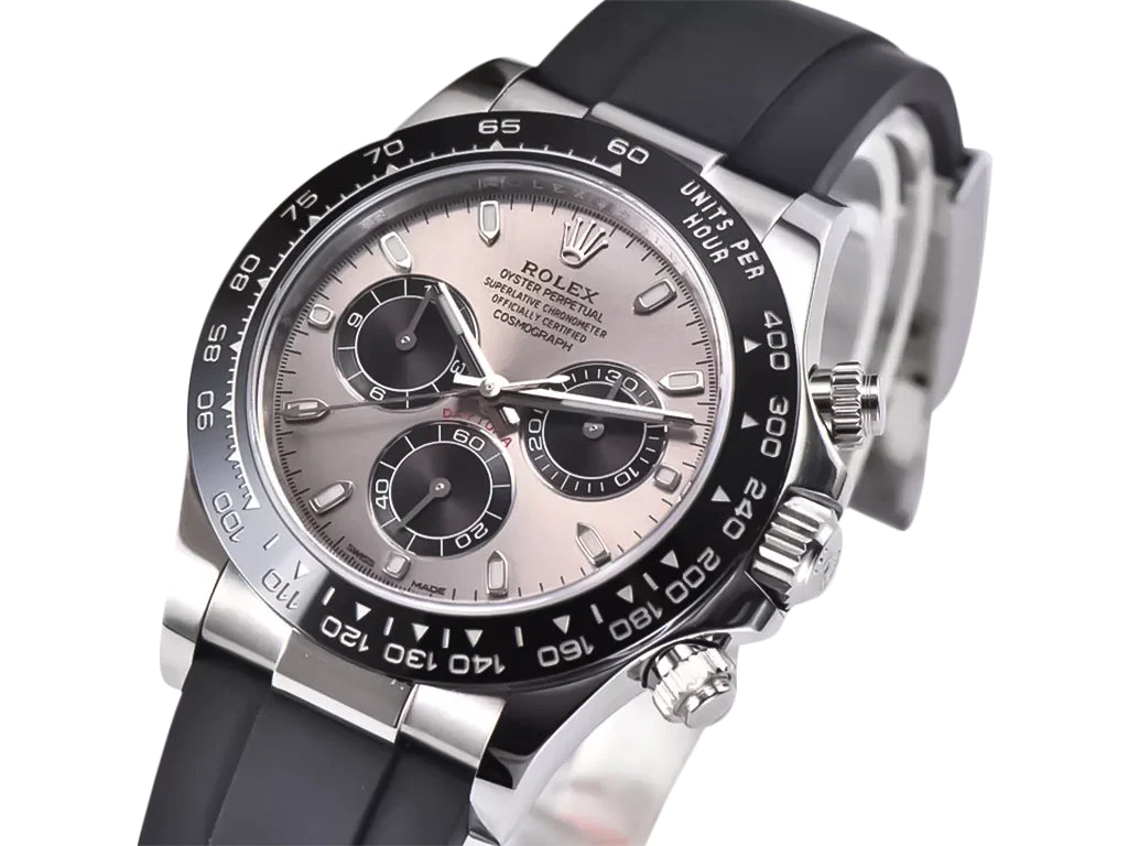 Cosmograph Daytona Stainless Steel Oysterflex with Grey Sunburst Dial