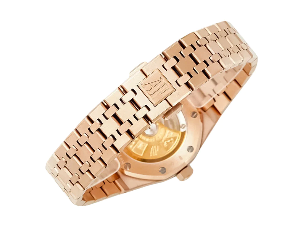 Royal Oak Pink Gold with Silver Dial (37mm)