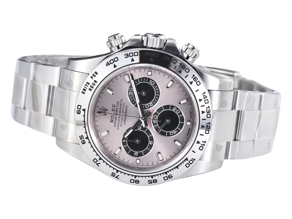 Cosmograph Daytona Stainless Steel with Grey Sunburst Dial