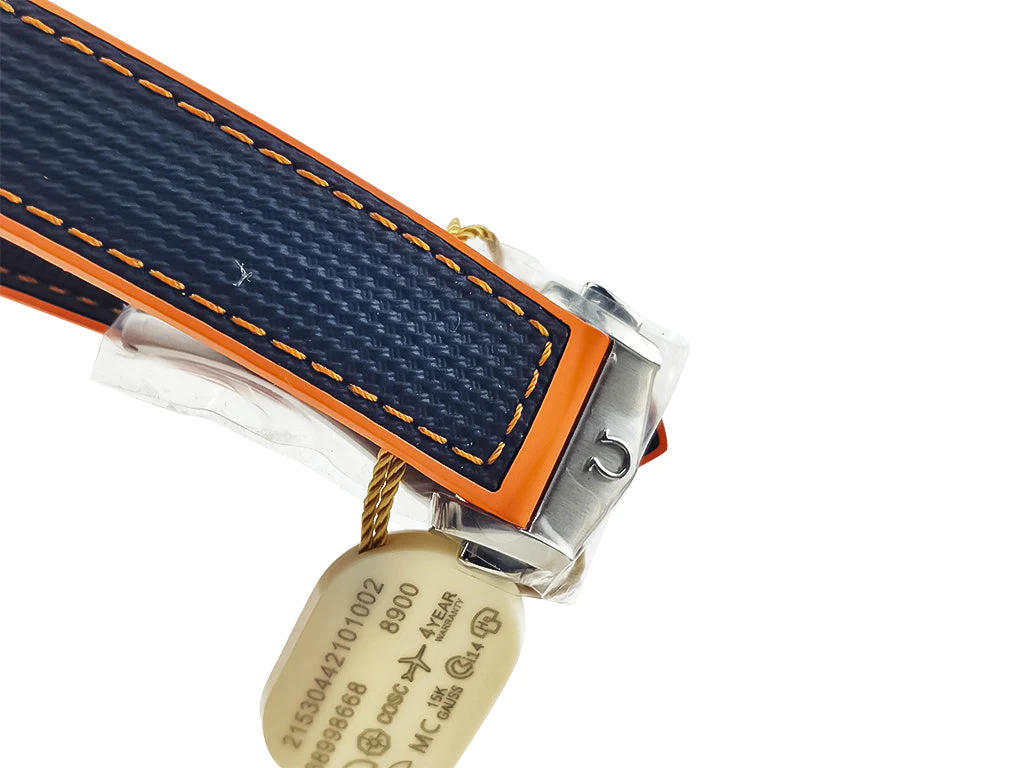 Seamaster Planet Ocean 600 with Blue Dial on Rubber Strap (43.5mm)