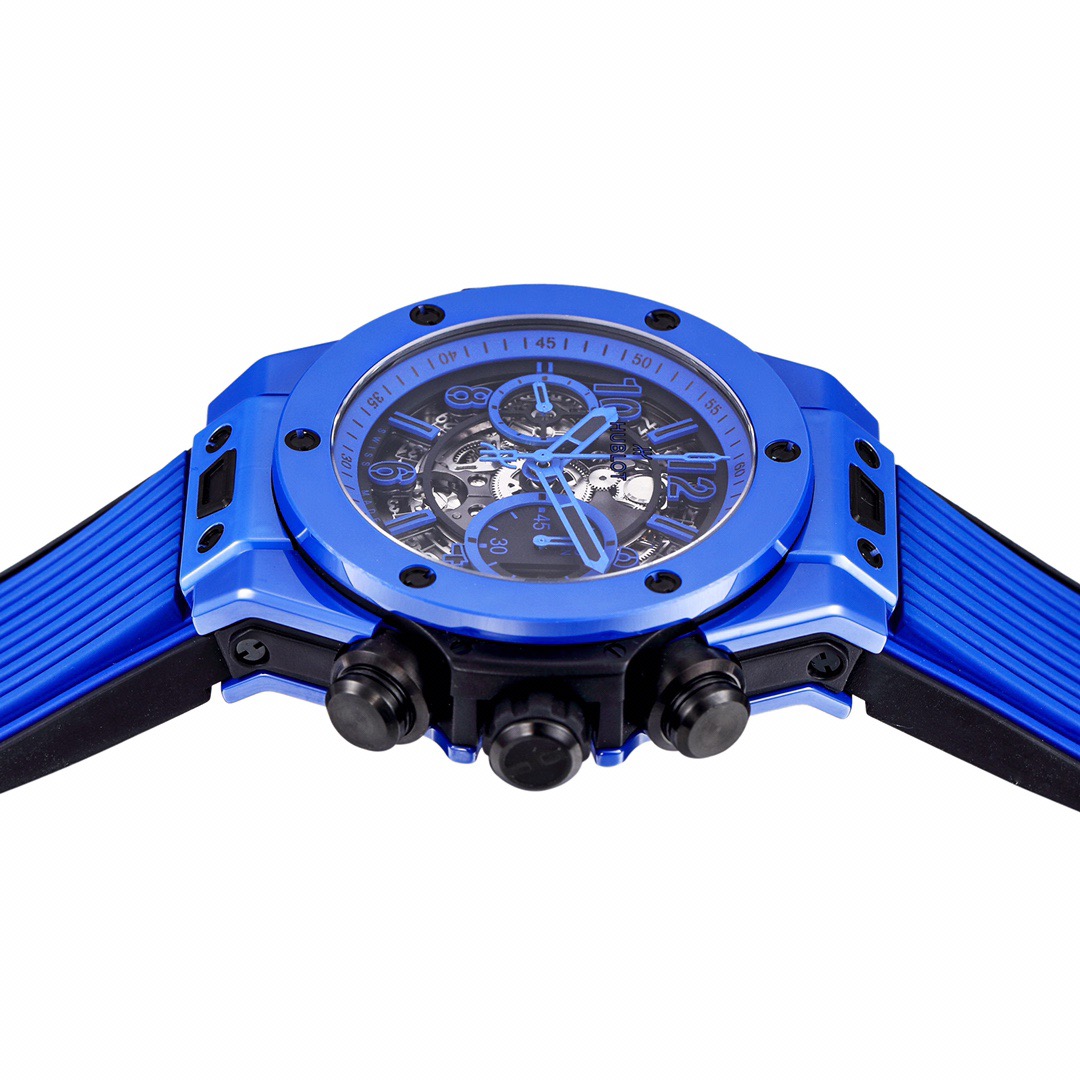 BIG BANG Unico Blue Ceramic Case with Black Dial (45MM)