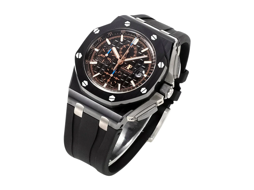 Royal Oak 'Offshore Chronograph' Ceramic with Black Dial (44mm)