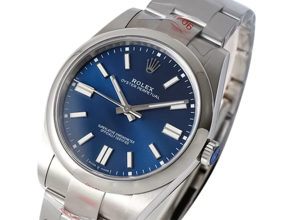 Oyster Perpetual 41 Stainless Steel with Blue Dial