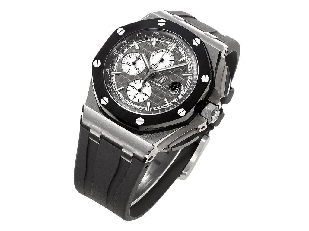 Royal Oak 'Offshore Chronograph' Stainless Steel with Grey Dial (44mm)