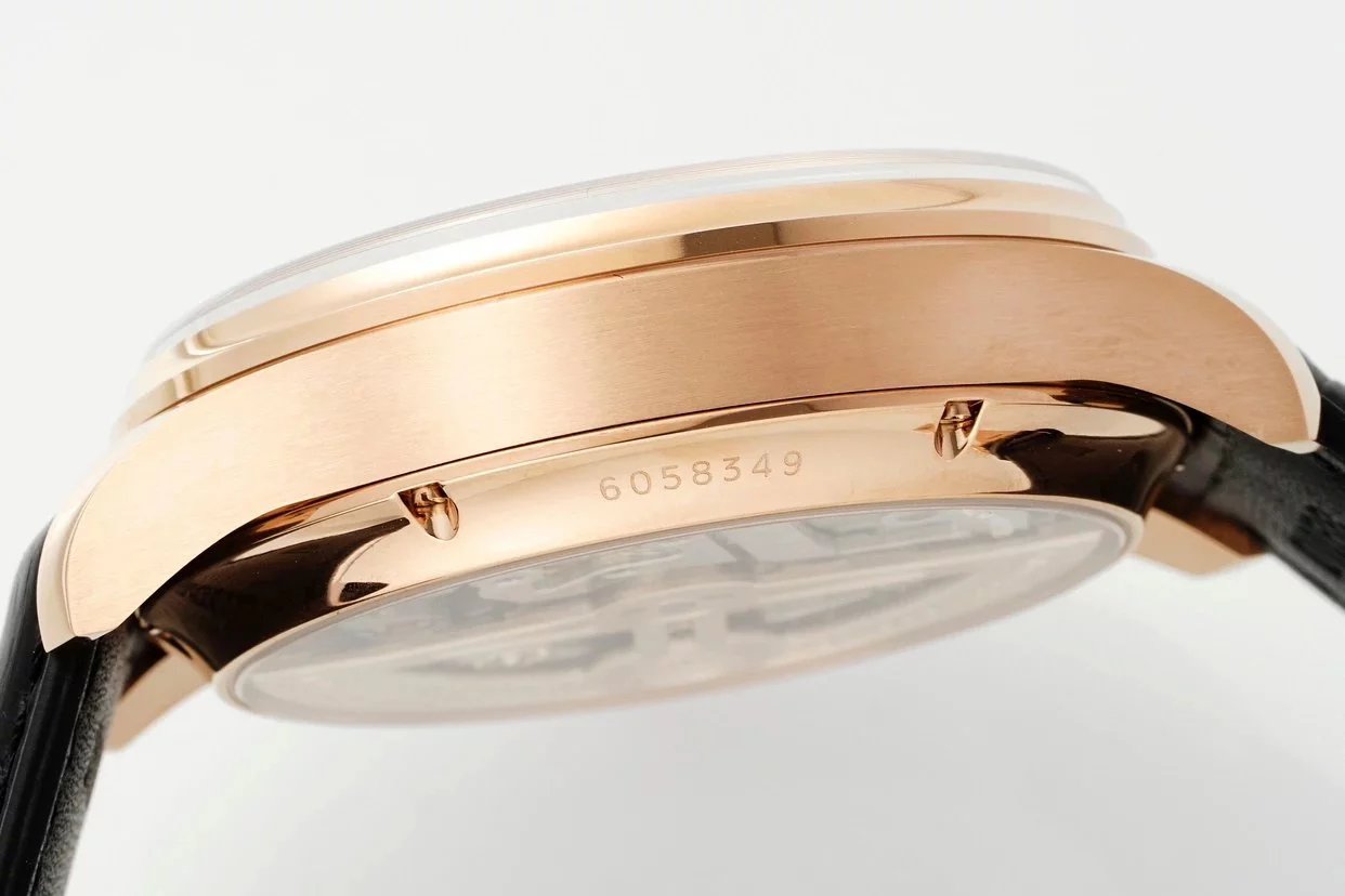 IWC Portugieser Eternal Calendar Gold Plated Case With Black Dial (44.2mm)