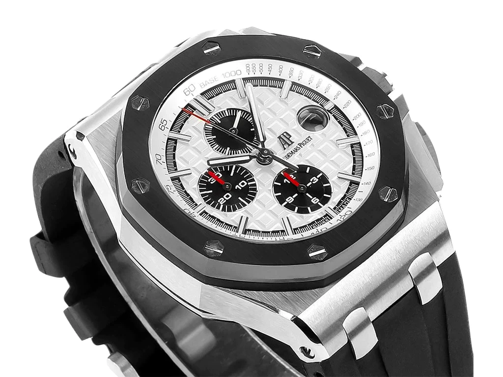 Royal Oak 'Offshore Chronograph' Stainless Steel with Silver Dial (44mm)