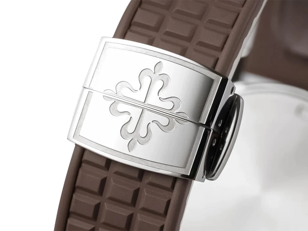 Aquanaut Luce Stainless Steel Diamond Brown