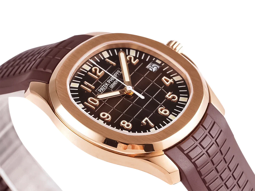 Aquanaut Rose Gold with Chocolate Dial (40mm)