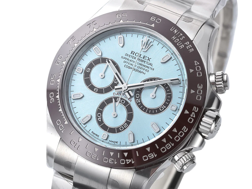 Cosmograph Daytona Platinum with Ice Blue Dial