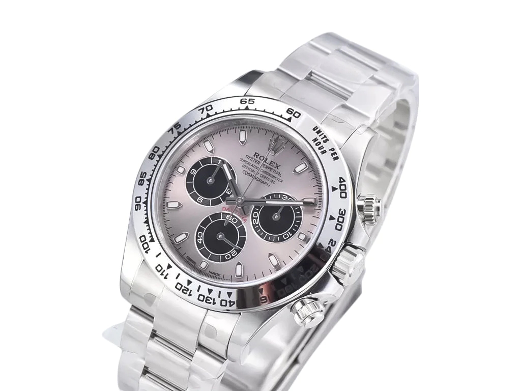Cosmograph Daytona Stainless Steel with Grey Sunburst Dial