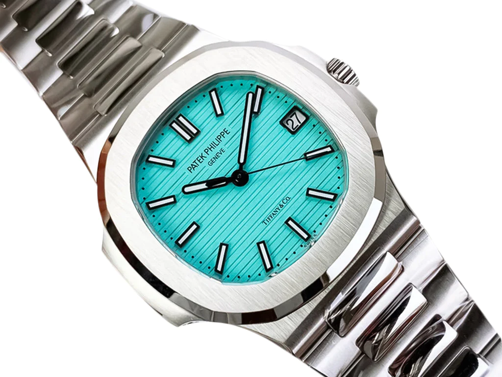 Nautilus Stainless Steel 'Tiffany' with Tiffany Blue Dial (40mm)