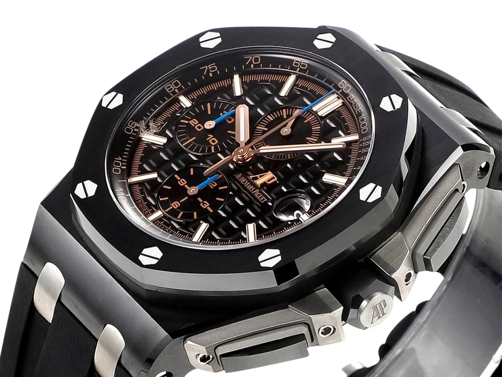 Royal Oak 'Offshore Chronograph' Ceramic with Black Dial (44mm)
