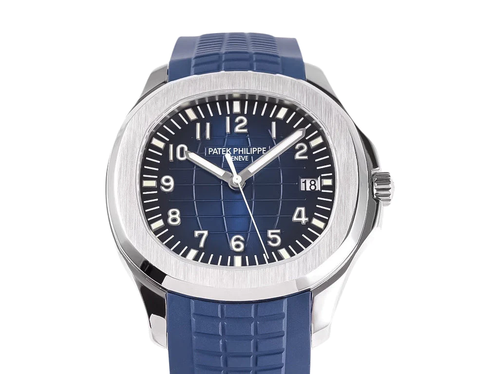 Aquanaut Stainless Steel 'Jumbo' with Blue Dial (42mm)