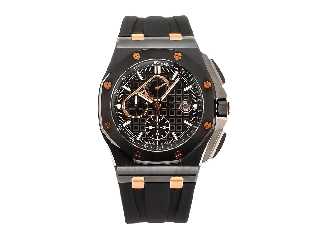 Royal Oak 'Offshore Chronograph Gims' Ceramic with Black Dial (44mm)