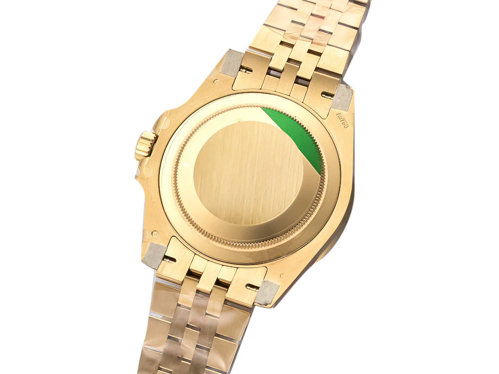 GMT-Master II Yellow Gold with Black Dial on Jubilee (40mm)