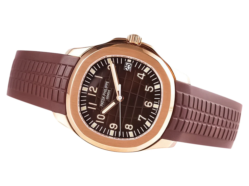 Aquanaut Rose Gold with Chocolate Dial (40mm)