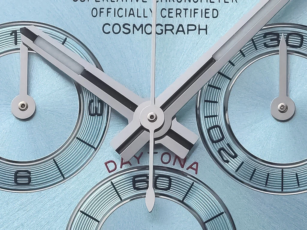 Cosmograph Daytona Platinum with Ice Blue Diamond Dial