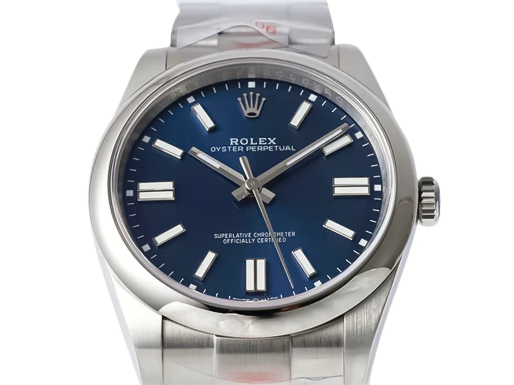Oyster Perpetual 41 Stainless Steel with Blue Dial