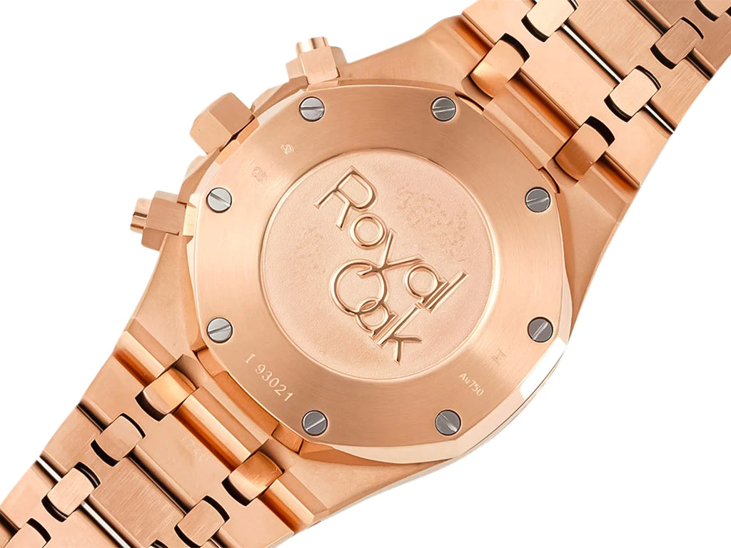 Royal Oak Chronograph Pink Gold with Chocolate Dial (41mm)