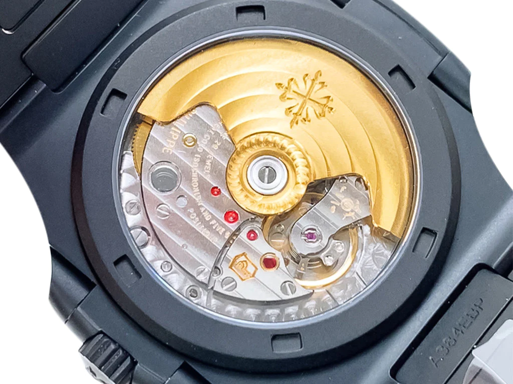 Nautilus 'Black Venom' Limited Edition Carbon Steel with Blue Dial (40mm)