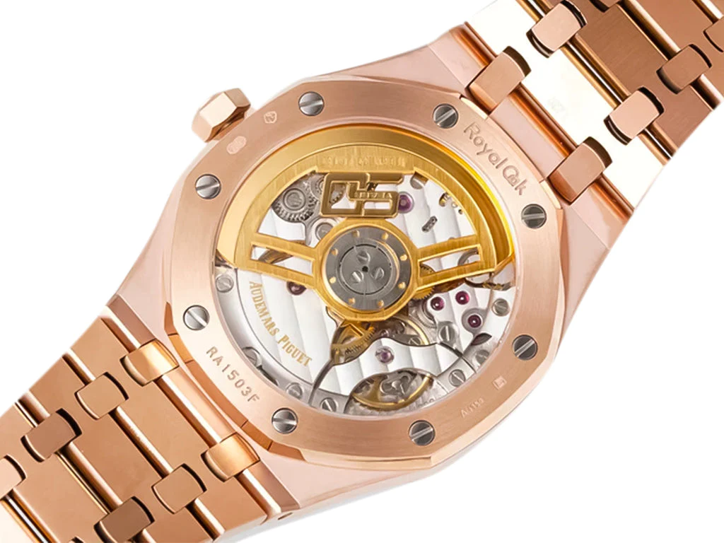Royal Oak Pink Gold '50th Anniversary' with Black Dial (41mm)