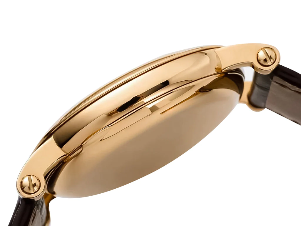 Calatrava Yellow Gold with Silver Guilloche Dial (38mm)