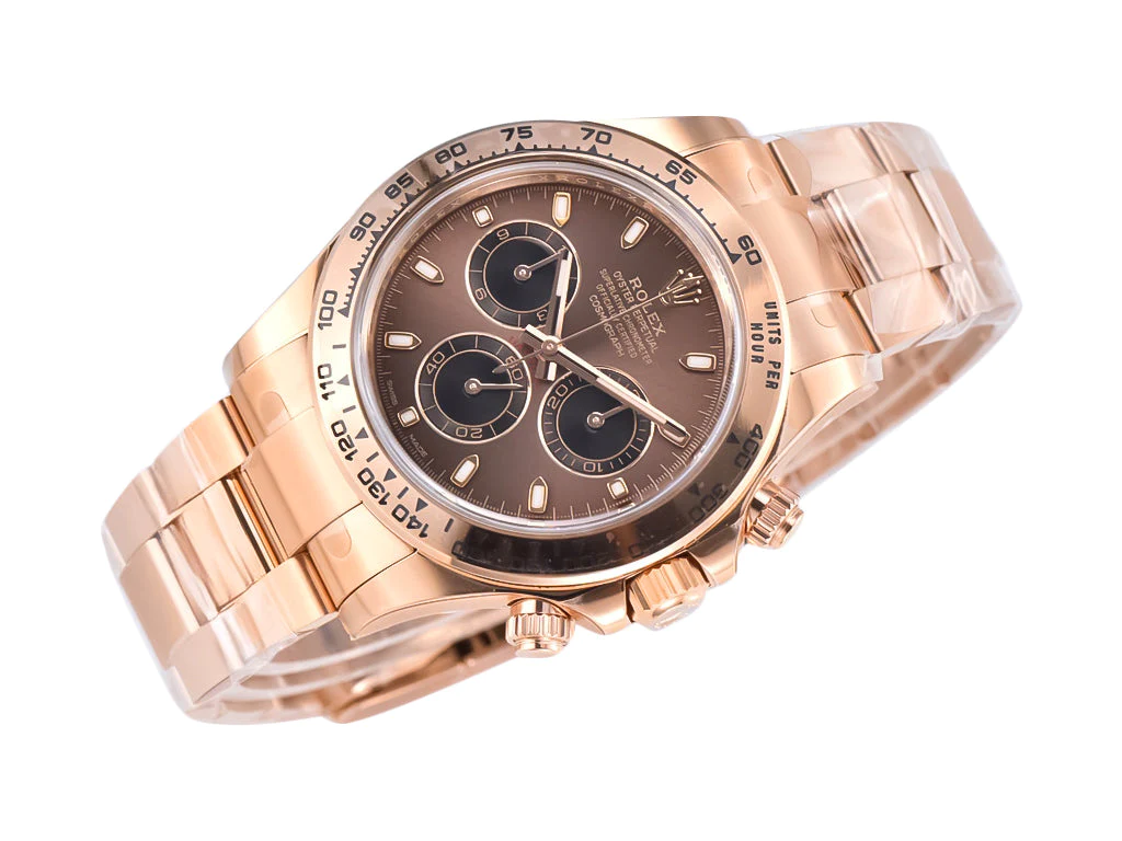Cosmograph Daytona Rose Gold with Chocolate Dial