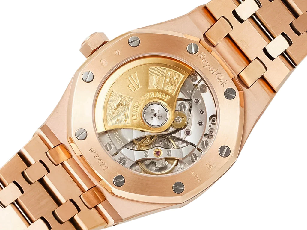 Royal Oak Pink Gold with Silver Dial (37mm)