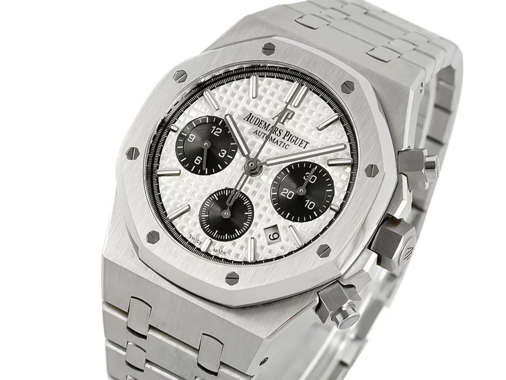 Royal Oak Chronograph Stainless Steel with Silver Dial (41mm)