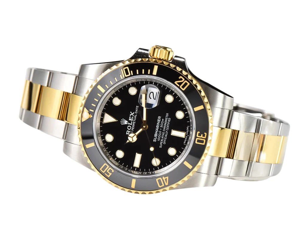 Submariner Date 'Two Tone' Yellow Gold and Stainless Steel with Black Dial