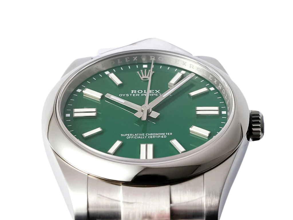 Oyster Perpetual 41 Stainless Steel with Green Dial