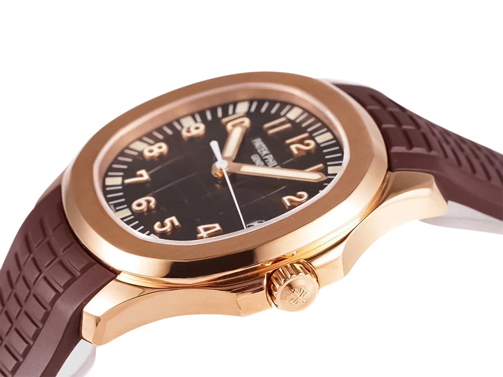 Aquanaut Rose Gold with Chocolate Dial (40mm)
