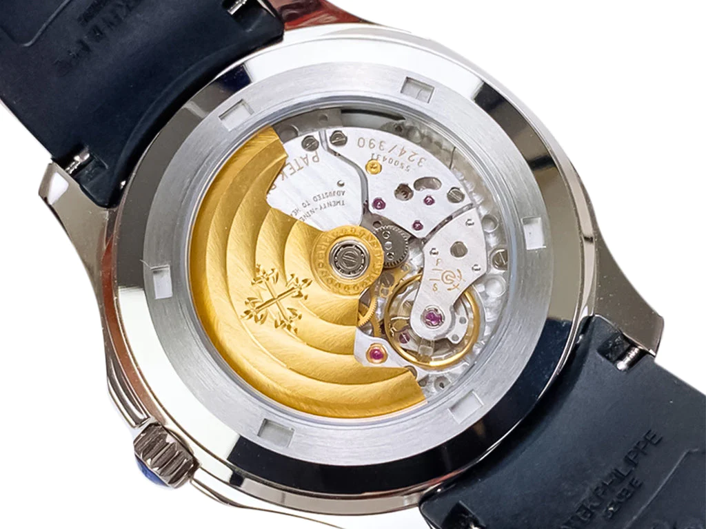 Aquanaut Stainless Steel with Black Dial (40mm)