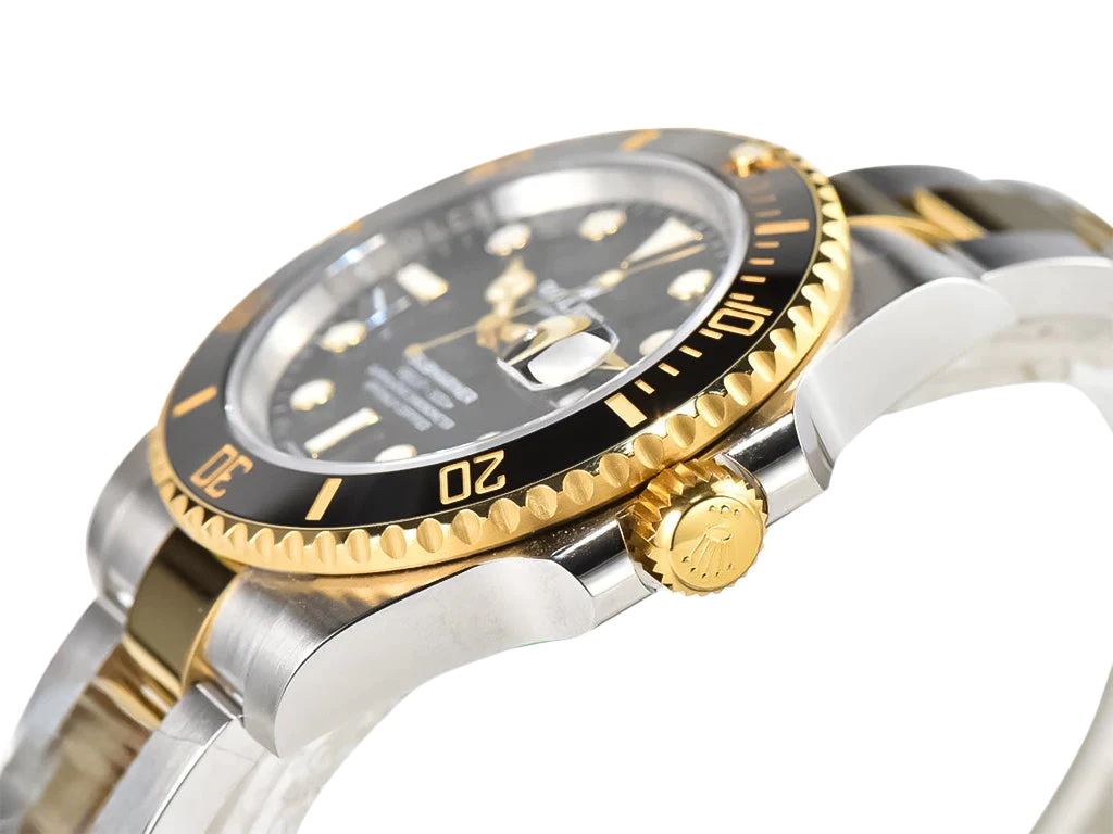 Submariner Date 'Two Tone' Yellow Gold and Stainless Steel with Black Dial