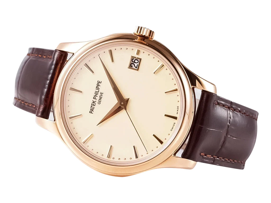 Calatrava Rose Gold with Ivory Dial (39mm)