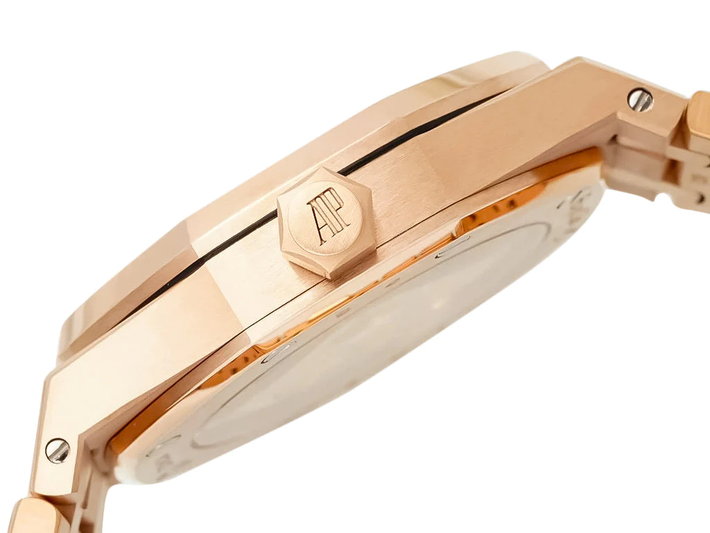 Royal Oak Pink Gold with Silver Dial (37mm)