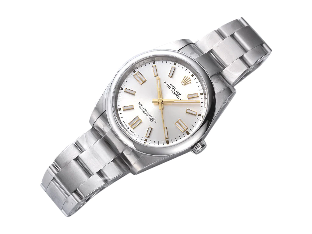 Oyster Perpetual 41 Stainless Steel with Silver Dial