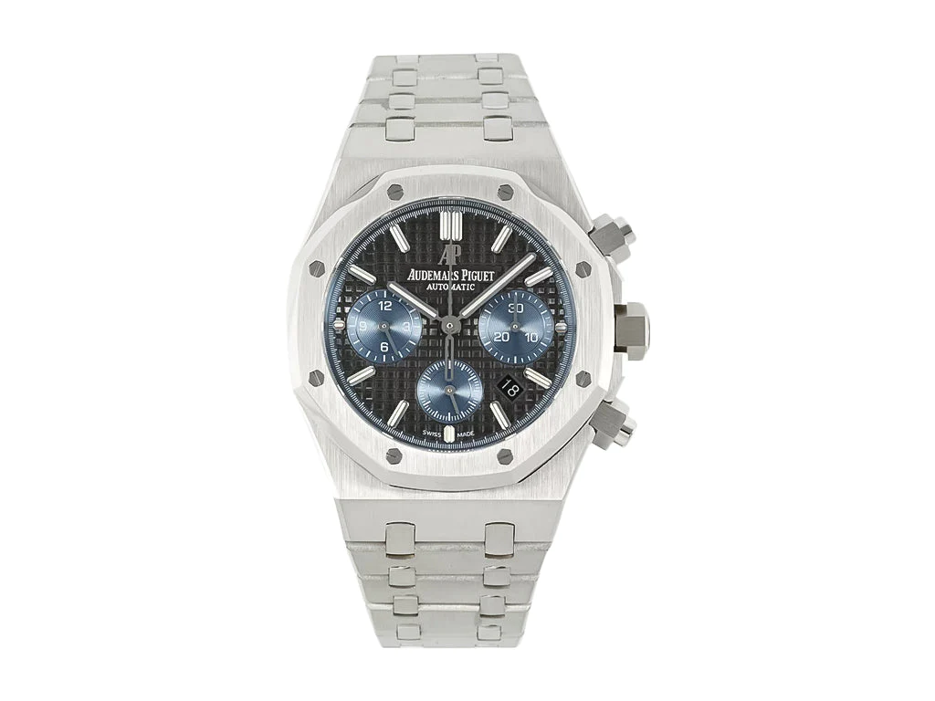 Royal Oak Chronograph Stainless Steel with Titanium Dial (41mm)