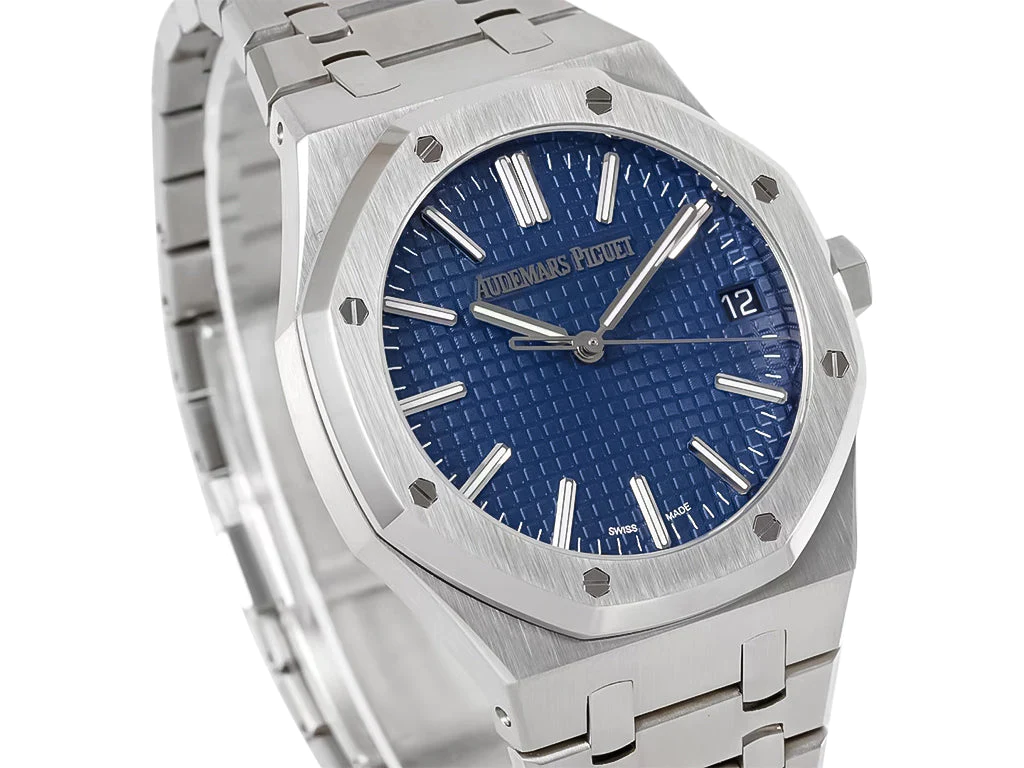 Royal Oak Stainless Steel '50th Anniversary' with Blue Dial (41mm)