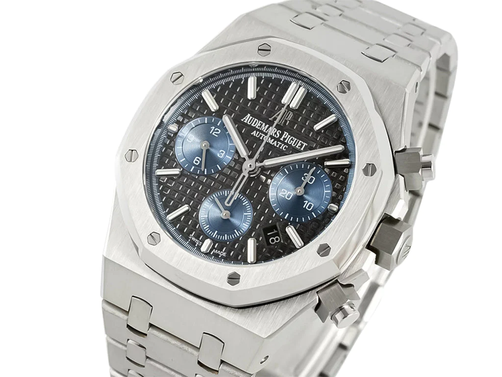 Royal Oak Chronograph Stainless Steel with Titanium Dial (41mm)